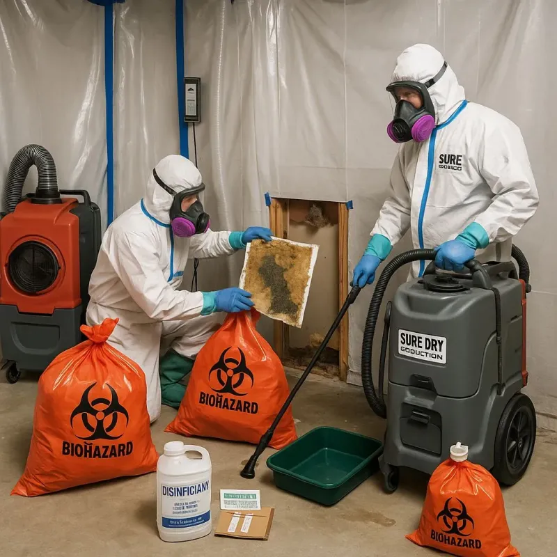 Contaminated Water Handling Protocols process in Scott County, IA